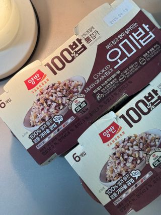 [구매평]양반 동원 양반 100밥 오미밥, 130g, 12개 — 5점을 준 리뷰어가 2025년 5월 올린 사용 사진