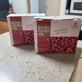 자연에온 몽모랑시 타트체리 착즙 100mL 10개입 2BOX — 4점을 준 리뷰어가 2021년 1월 올린 사용 사진
