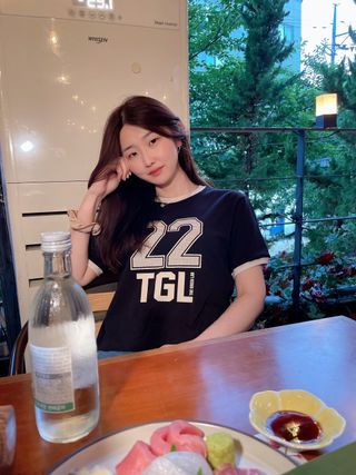 더그린랩 WOMEN SPORTY 22 CROP SHORT SLEEVE — 5점을 준 리뷰어가 2023년 6월 올린 사용 사진