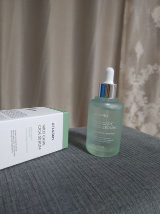 아르비엔 마일드케어 비건 시카세럼 — 4점을 준 리뷰어가 2021년 2월 올린 사용 사진