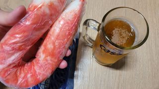 한성기업 와일드 크래미 — 4.5점을 준 리뷰어가 2021년 10월 올린 사용 사진