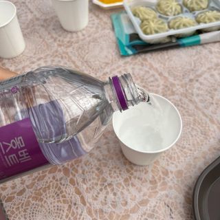 몽베스트 MONTBEST 1L 12입 — 5점을 준 리뷰어가 2022년 2월 올린 사용 사진
