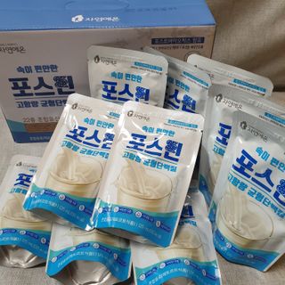자연에온 마시는 프로틴 고함량 균형단백질 음료 포스틴 125ml 10개입 1BOX — 5점을 준 리뷰어가 2021년 3월 올린 사용 사진