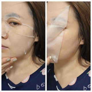 세뚜아(Cettua) [세뚜아] 포어 클리어링 마스크 Cettua Pore Clearing facial mask 5매 — 4점을 준 리뷰어가 2024년 4월 올린 사용 사진