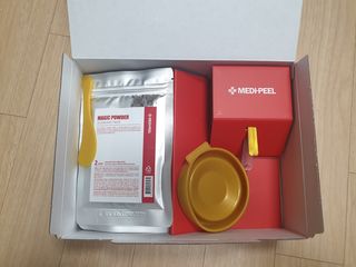 메디필 레드 락토 콜라겐 모델링 팩 — 4점을 준 리뷰어가 2021년 3월 올린 사용 사진
