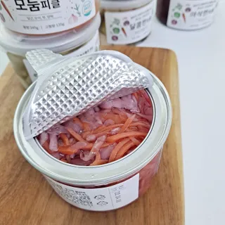 [제주피클] 수제피클 6종세트 (알싸, 달콤, 매콤, 새콤, 모듬, 아삭) — 5점을 준 리뷰어가 2022년 5월 올린 사용 사진