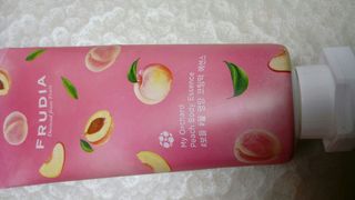 [후르디아] 복숭아 바디워시+바디에센스 세트 — 4점을 준 리뷰어가 2021년 8월 올린 사용 사진