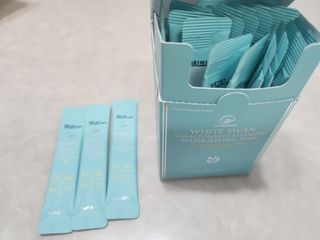 오투에니원 화이트 스완 갈락토미세스 비타민 C 워터 슬리핑 마스크 — 5점을 준 리뷰어가 2022년 12월 올린 사용 사진