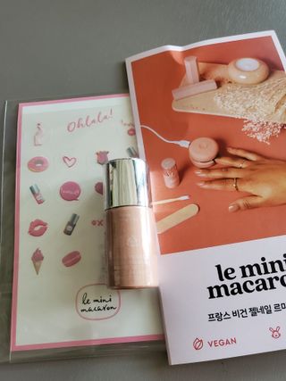 르미니마카롱 데일리 비건 젤네일 12종 — 4점을 준 리뷰어가 2022년 11월 올린 사용 사진