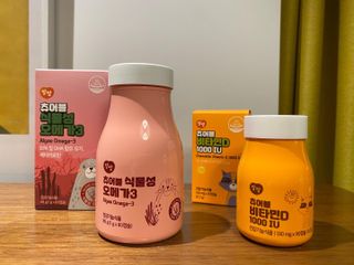 앙팡 츄어블 식물성 오메가3 1000mg x 80캡슐 — 5점을 준 리뷰어가 2022년 11월 올린 사용 사진
