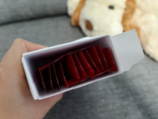 이너미인 석류 콜라겐 스틱 — 5점을 준 리뷰어가 2021년 1월 올린 사용 사진