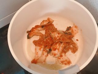 셰프애찬 알배기 겉절이 김치 1kg — 5점을 준 리뷰어가 2022년 11월 올린 사용 사진