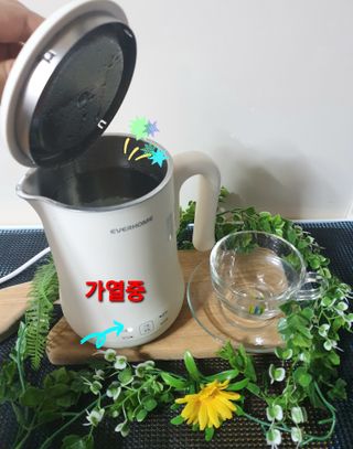 에버홈 올 스텐 포트 프리미엄 EV-EK8000 — 5점을 준 리뷰어가 2021년 4월 올린 사용 사진