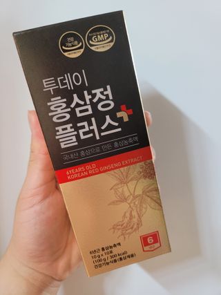 서울약사신협_투데이홍삼정플러스스틱_10g x 30포 — 5점을 준 리뷰어가 2020년 12월 올린 사용 사진