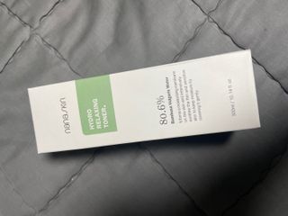 나나스킨 하이드로릴렉싱토너 — 5점을 준 리뷰어가 2021년 4월 올린 사용 사진