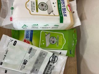 3M 스카치브라이트 비마마젠타 밀대걸레 세트+ PET 정전기청소포 대형 30매 — 5점을 준 리뷰어가 2023년 7월 올린 사용 사진