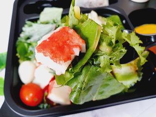 참살이도시락 작심삼일 샐러드도시락 3개 맛보기 새벽배송 또는 택배배송 — 5점을 준 리뷰어가 2021년 9월 올린 사용 사진