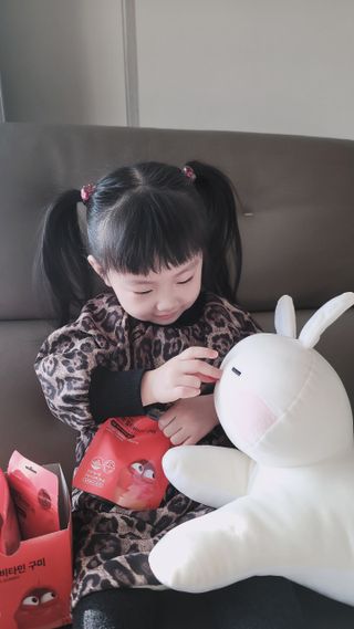 [푸름웰니스] 라바 멀티비타민 구미 36g — 4.5점을 준 리뷰어가 2022년 1월 올린 사용 사진
