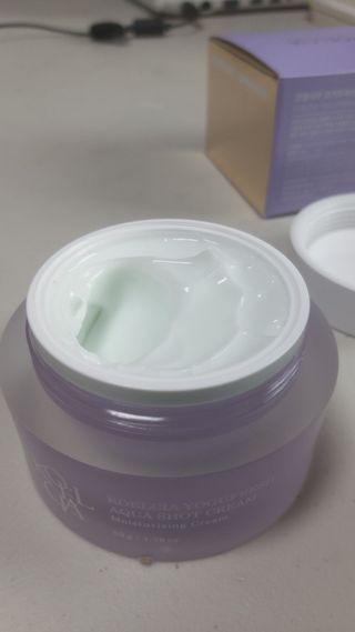코엘시아 요거프레쉬 아쿠아샷 수분크림 — 5점을 준 리뷰어가 2021년 1월 올린 사용 사진
