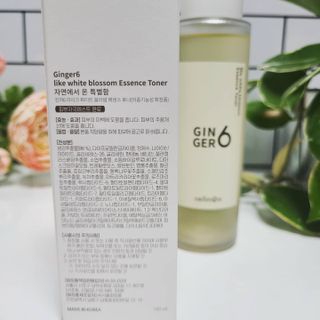 GINGER6 라이크 화이트 블라썸 에센스 토너 — 5점을 준 리뷰어가 2021년 10월 올린 사용 사진