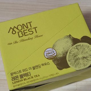 몽베스트 위드더 블랜딩 하우스 _레몬 블랙티 — 5점을 준 리뷰어가 2023년 1월 올린 사용 사진