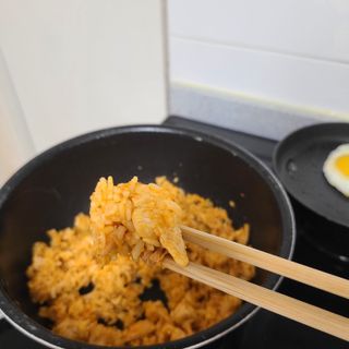 [푸딩팩토리] 요잇조잇 닭갈비 닭가슴살/김치 닭가슴살 곤약볶음밥 2종 (김치볶음밥 2개 닭갈비 볶음밥 1개) — 5점을 준 리뷰어가 2022년 7월 올린 사용 사진