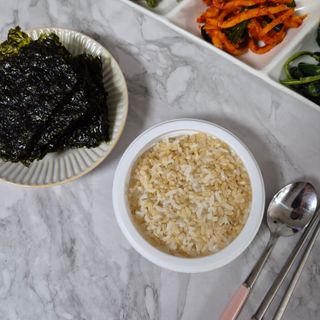 [구매평]양반 동원 양반 100밥 현미밥, 130g, 12개 — 4점을 준 리뷰어가 2025년 4월 올린 사용 사진