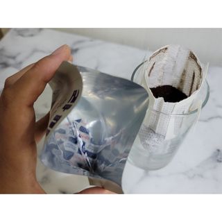라까프 베트남 핀 커피 드립백 7개입 — 5점을 준 리뷰어가 2022년 9월 올린 사용 사진