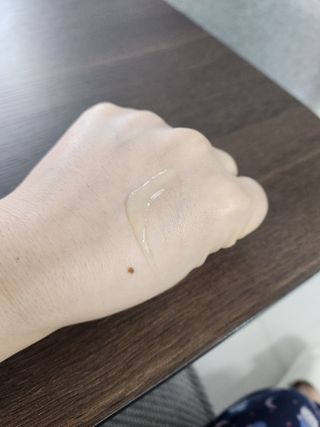 프리마인 메이크업과 들뜨는 각질까지 한방에 깐달걀로! 순하기까지한 셀베이스 그린티클렌저(200ml) — 5점을 준 리뷰어가 2023년 2월 올린 사용 사진