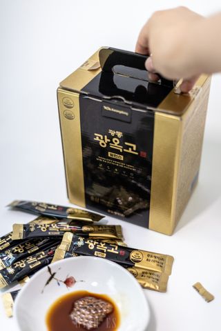 광동생활건강 MF[광동] 식약처 기능성 인정 건강기능식품, 광동 광옥고 밸런스 10mL * 100포 — 5점을 준 리뷰어가 2024년 6월 올린 사용 사진