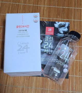 클린24시간 1BOX(5포) + 전용보틀(500ml) — 5점을 준 리뷰어가 2022년 9월 올린 사용 사진
