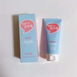 IO 아이오 오늘도 넌 순수해 - 약산성 클렌징폼 — 5점을 준 리뷰어가 2021년 2월 올린 사용 사진