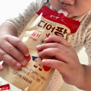 [몸엔용] 우리 아이 건강간식, 달콤한 녹용곤약젤리 디어팡 4종 — 4점을 준 리뷰어가 2022년 4월 올린 사용 사진
