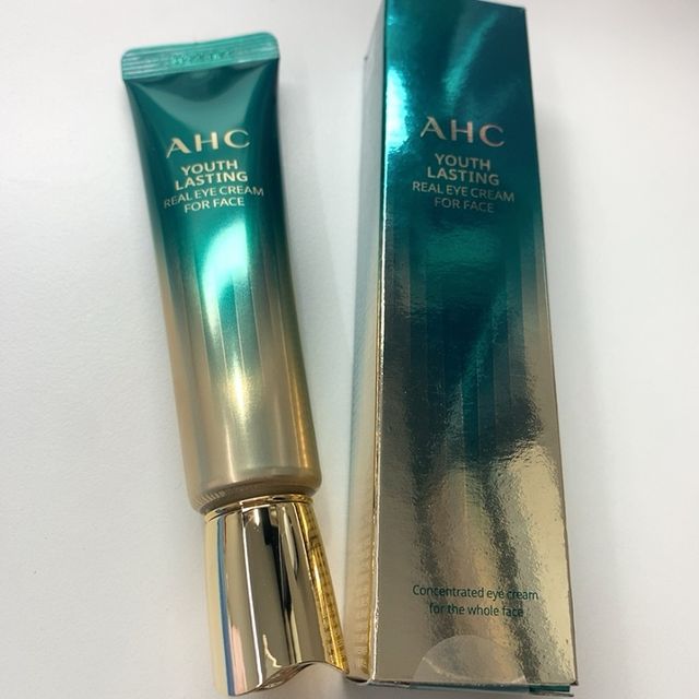 [NEW 탄력유턴 아이크림] AHC 유스 래스팅 리얼 아이크림 포 페이스 리뷰 사진