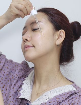 에센느 닥터 멜라닌 화이트닝 앰플 — 4.5점을 준 리뷰어가 2023년 4월 올린 사용 사진