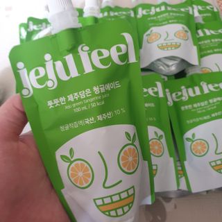 JEJUFEEL 풋풋한 제주담은 청귤에이드 — 5점을 준 리뷰어가 2022년 9월 올린 사용 사진