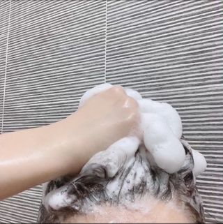 트리플에스 탈모 샴푸 275ml + 실크 트리트먼트 275ml — 5점을 준 리뷰어가 2021년 2월 올린 사용 사진