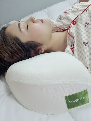 라포르 프리미엄 / 뒤척임 없이 편안한 밤, 바로베개 — 5점을 준 리뷰어가 2024년 7월 올린 사용 사진