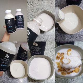 숲골 임실치즈마을 프로바이오 요거트 450ml 2개 — 5점을 준 리뷰어가 2021년 10월 올린 사용 사진