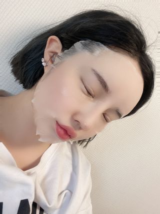 리더스코스메틱 리더스 라이트 바세린 마스크 4종 — 5점을 준 리뷰어가 2021년 4월 올린 사용 사진