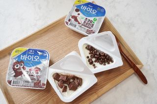 매일바이오 토핑요거트 — 4점을 준 리뷰어가 2021년 5월 올린 사용 사진