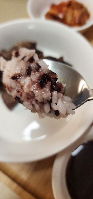 [구매평]양반 동원 양반 100밥 오미밥, 130g, 12개 — 5점을 준 리뷰어가 2025년 4월 올린 사용 사진