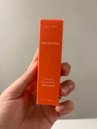 스킨큐어 산다화 카멜리아 안티 링클 멀티밤 — 4.5점을 준 리뷰어가 2023년 10월 올린 사용 사진
