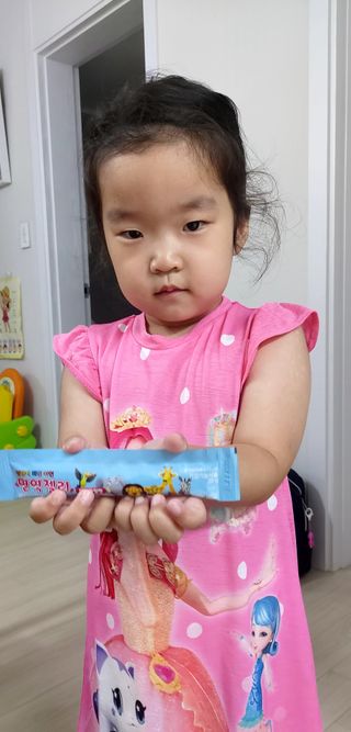 다나음 셀렌에 빠진 아연면역젤리 열대과일맛+사과맛 — 4점을 준 리뷰어가 2023년 6월 올린 사용 사진