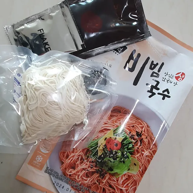 [한면원] 비빔국수 2인분 리뷰 사진