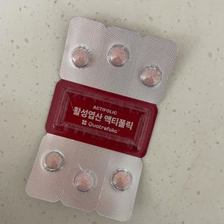 [리노브] 4세대 활성엽산 액티폴릭 270mg x 30정 — 5점을 준 리뷰어가 2022년 7월 올린 사용 사진