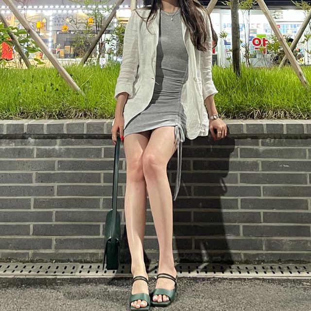 블라썸21 샌들 5cm T21S006 리뷰 사진
