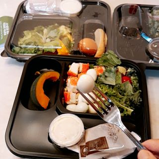 참살이도시락 작심삼일 샐러드도시락 3개 맛보기 새벽배송 또는 택배배송 — 5점을 준 리뷰어가 2021년 8월 올린 사용 사진
