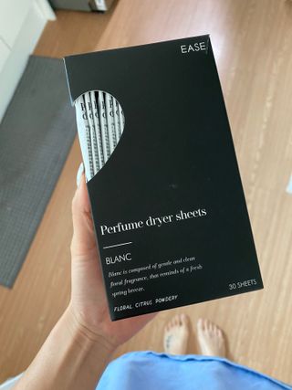 [이즈라이프코스메틱] 퍼퓸 드라이어 시트 히노끼향  or 블랑향 2중 택1 30매 — 3.5점을 준 리뷰어가 2021년 5월 올린 사용 사진