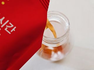 클린24시간 레드박스 1BOX(5포) + 전용보틀(500ml) — 5점을 준 리뷰어가 2024년 1월 올린 사용 사진